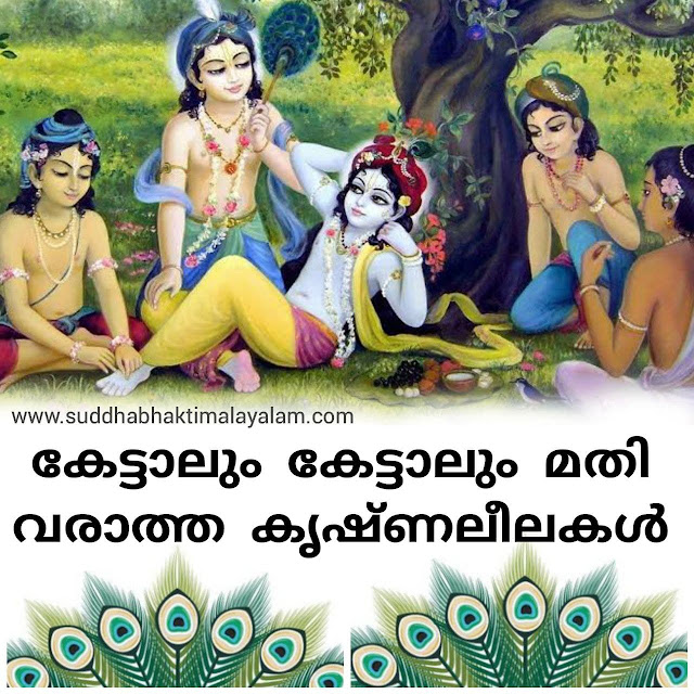 കേട്ടാലും കേട്ടാലും മതി വരാത്ത കൃഷ്ണലീലകൾ