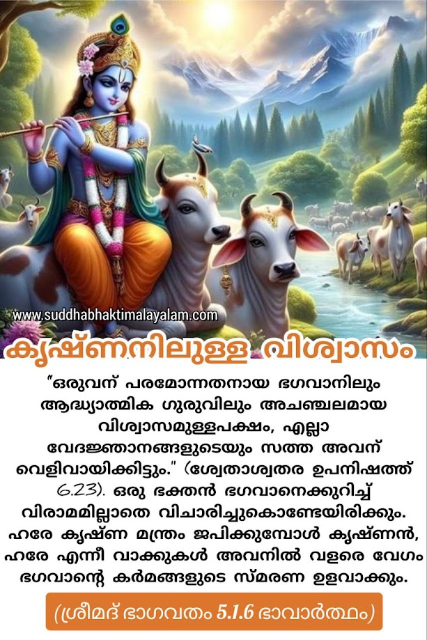 കൃഷ്ണനിലുള്ള വിശ്വാസം 2