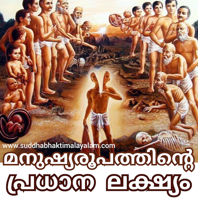 മനുഷ്യരൂപത്തിന്റെ പ്രധാന ലക്ഷ്യം